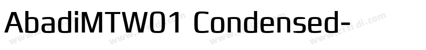 AbadiMTW01 Condensed字体转换 AbadiMTW01 Condensed字体转换
